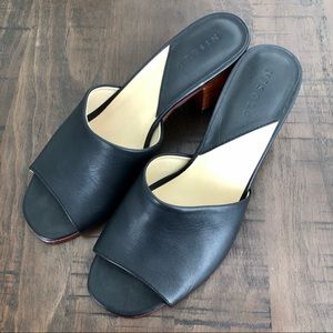 COPY - Nisolo Paloma Open Toe Mule (7.5) Black Leather